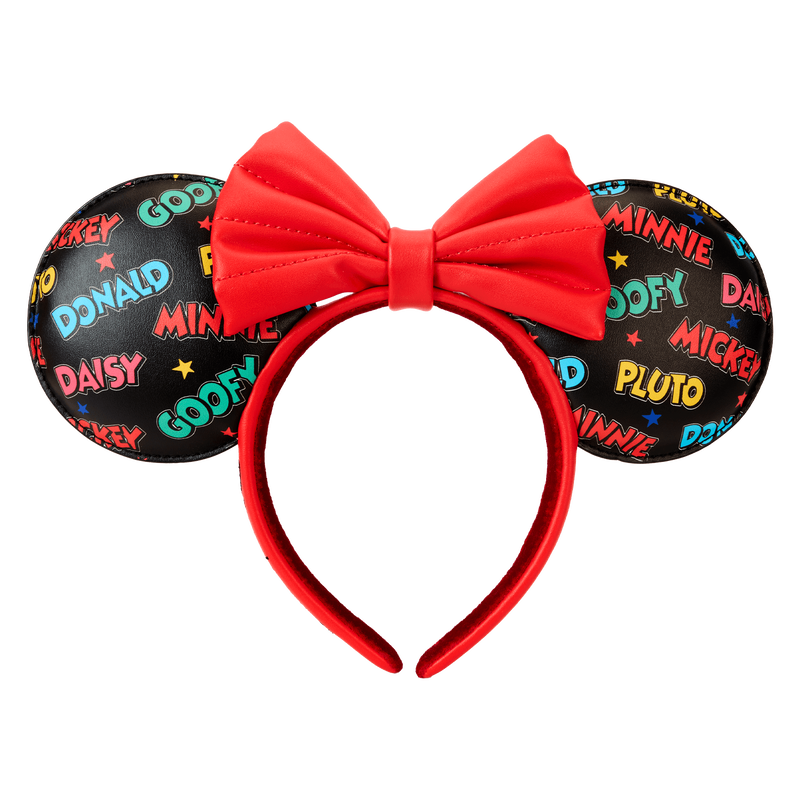 Mickey & Friends Classic All-Over Print Mini Backpack With Ear Headband, , hi-res view 9