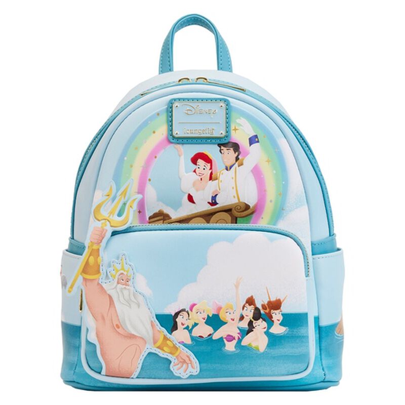 The Little Mermaid Triton's Gift Mini Backpack, , hi-res image number 1