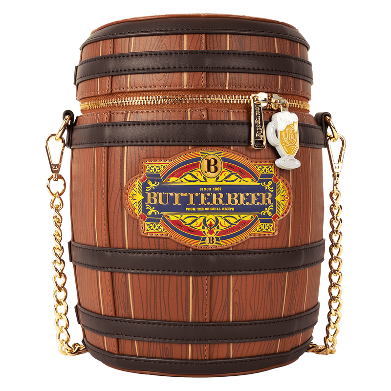 Harry Potter Butterbeer Barrel Scented Figural Crossbody Bag, , hi-res view 4