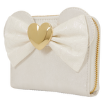 Minnie Mouse Iridescent Lace Wedding Zip Around Wallet, , hi-res view 5
