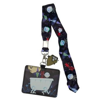 The Nightmare Before Christmas Lock, Shock, & Barrel Lanyard with Card Holder, Image 1