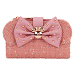 Exclusive Minnie Mouse Glitter Tweed Flap Wallet
