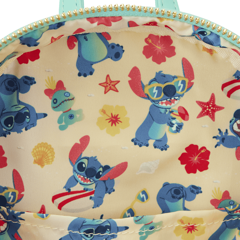 Stitch Sandcastle Beach Surprise Mini Backpack, , hi-res view 9