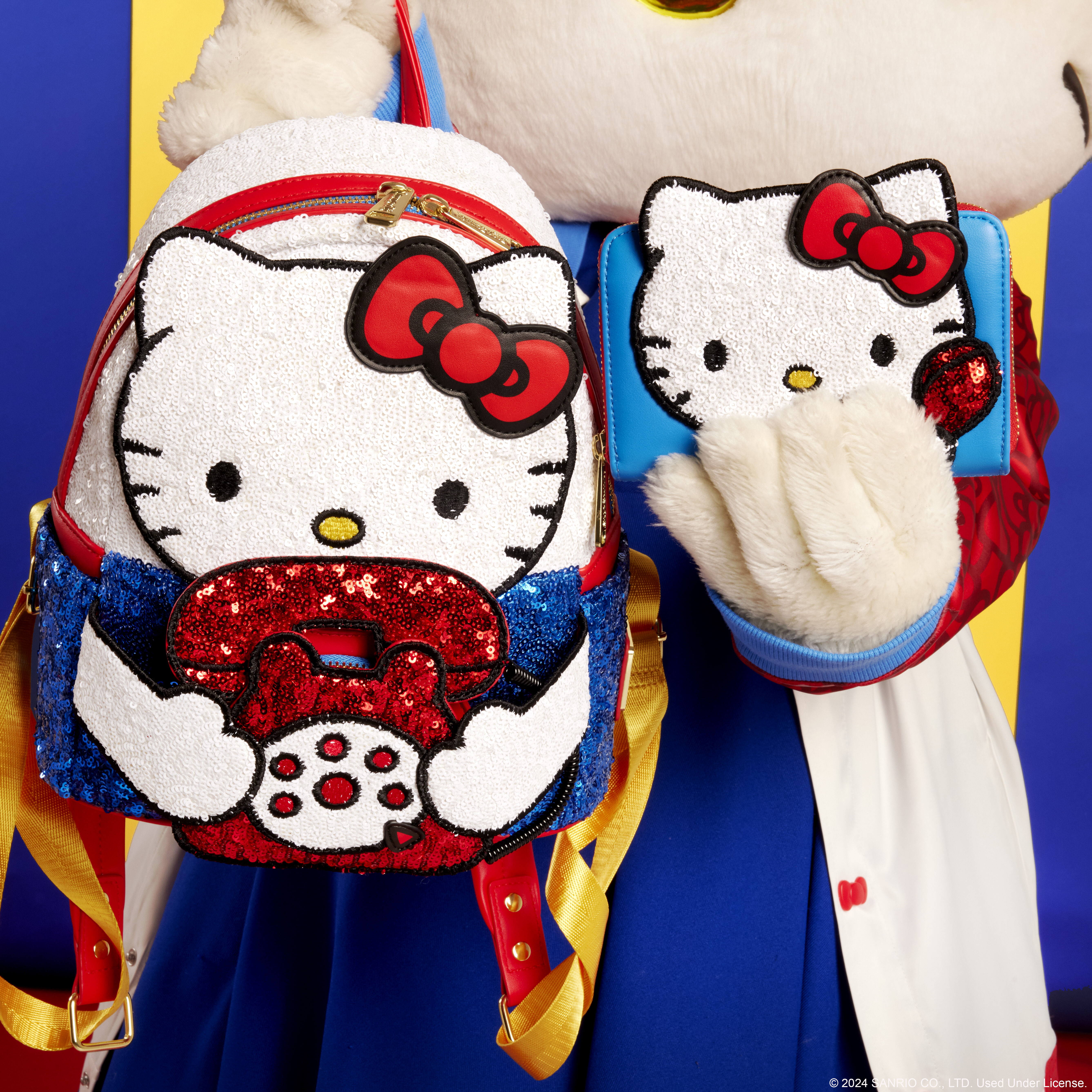 Hello kitty sequin backpack shop