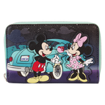 Mickey & Minnie Date Night Drive-In Zip Around Wallet, , hi-res view 1