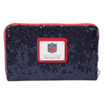 NFL New England Patriots Sequin Zip Around Wallet, , hi-res view 3