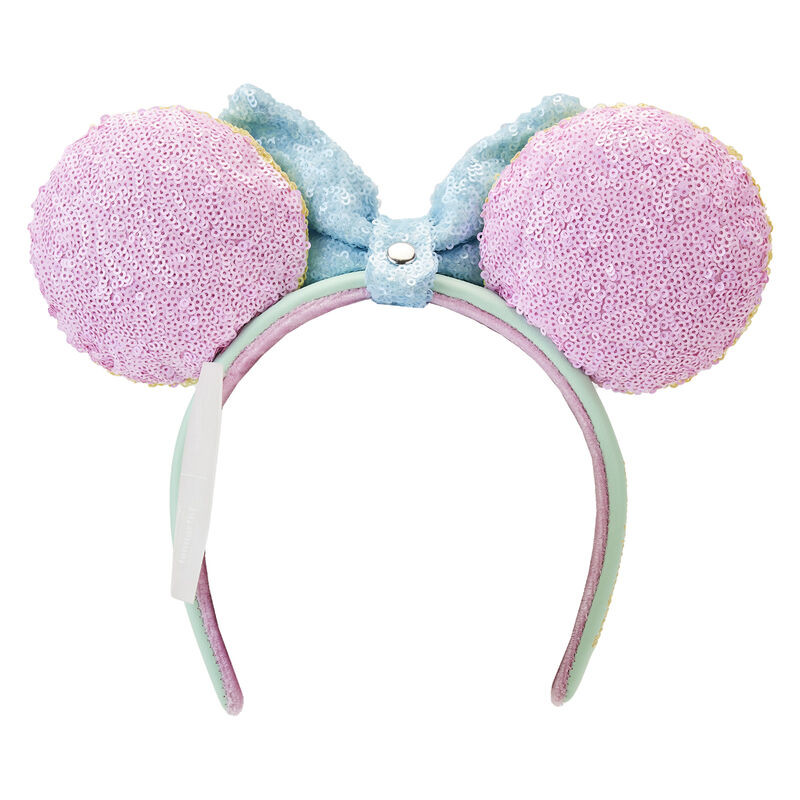 Limited Edition Exclusive - Minnie Mouse Pastel Sequin Ear Headband, , hi-res view 4