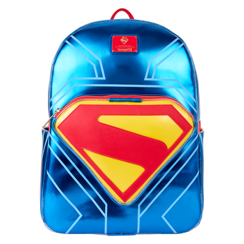 Superman Light Up Glow Full-Size Backpack, , hi-res view 1