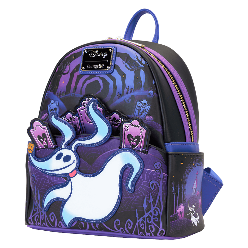 The Nightmare Before Christmas Zero Graveyard Light Up Mini Backpack, , hi-res view 4