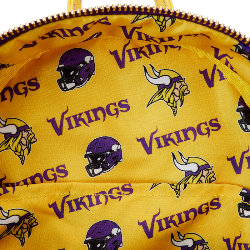 NFL Minnesota Vikings Varsity Mini Backpack, , hi-res view 8