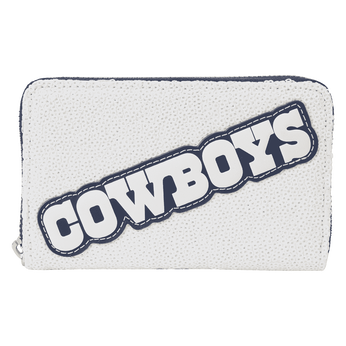 NFL Dallas Cowboys Sequin Zip Around Wallet, Image 1