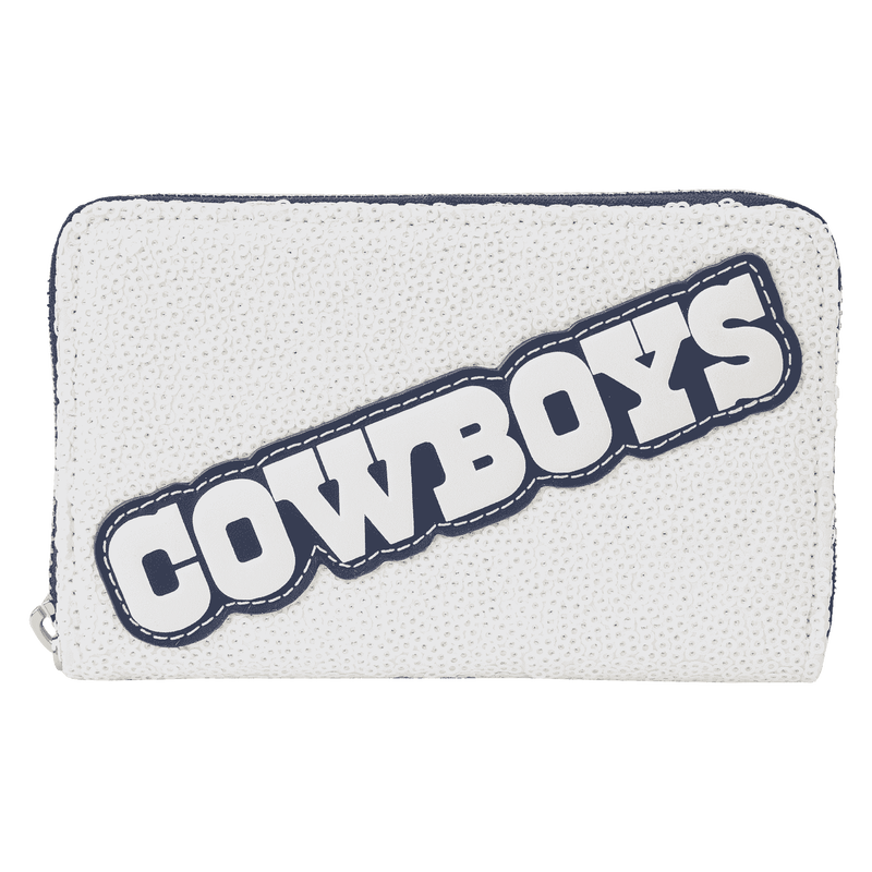 NFL Dallas Cowboys Sequin Zip Around Wallet, , hi-res view 1