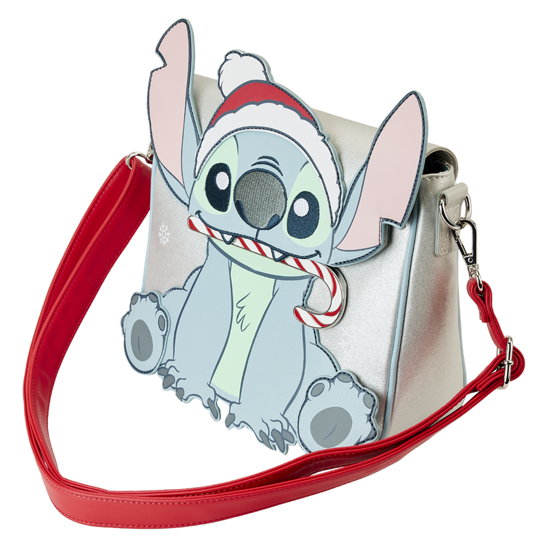 Stitch Holiday Glitter Crossbody Bag, , hi-res view 3