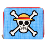 NYCC Limited Edition One Piece Luffy Jolly Roger Zip Around Wallet, , hi-res view 1