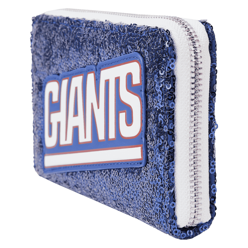 NFL New York Giants Sequin Zip Around Wallet, , hi-res view 2