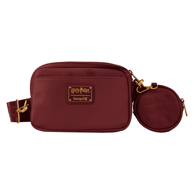 Harry Potter Hogwarts House Canvas Sling Crossbody Bag with Coin Bag, , hi-res view 4