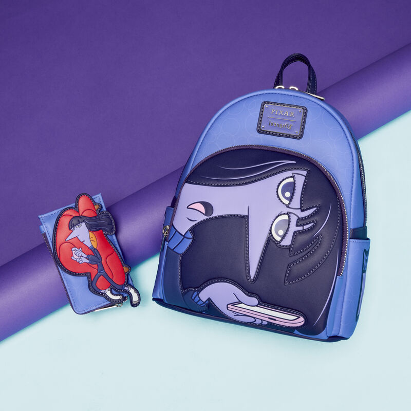 Inside Out 2 Exclusive Ennui Cosplay Mini Backpack | Loungefly Inside Out 2 Exclusive Ennui Cosplay Mini Backpack | Loungefly