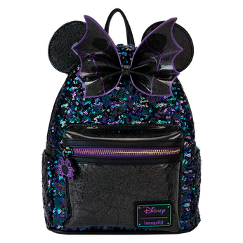 Minnie Mouse Exclusive Spiderweb Sequin Mini Backpack, Image 1