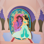 Aladdin Princess Series 3" Collector Box Lenticular Pin, , hi-res view 7