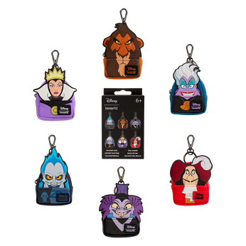 Disney Villains Cosplay Mystery Mini Backpack Keychain Charm, Image 1
