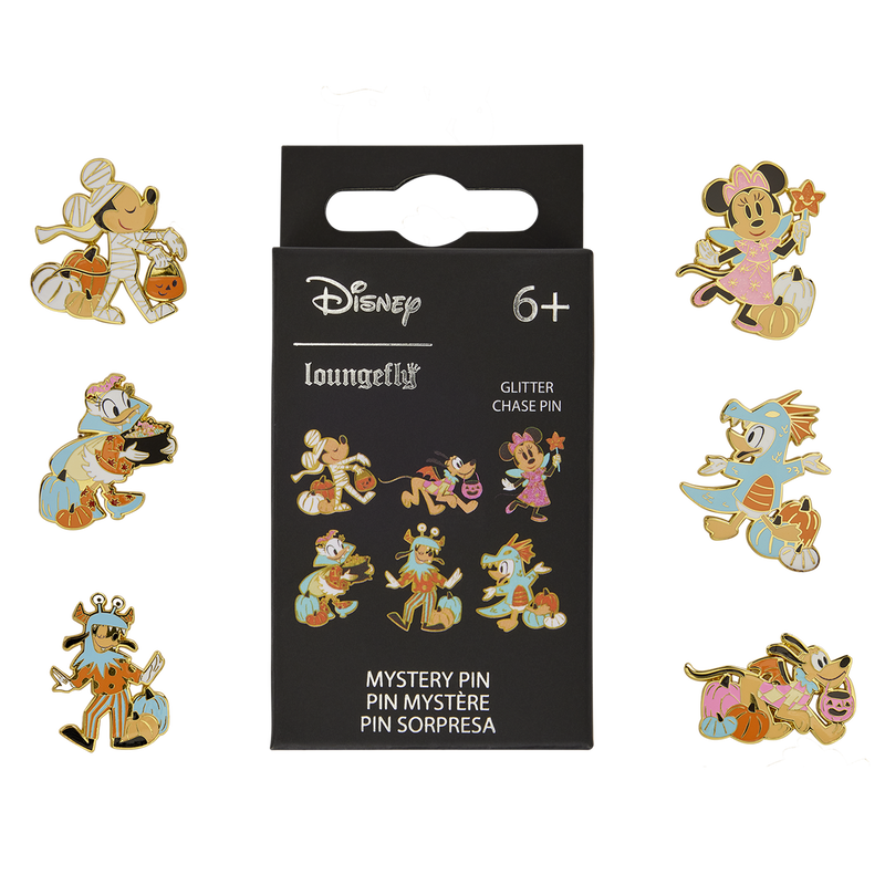 Mickey & Friends Halloween Costume Mystery Box Pin, , hi-res view 1