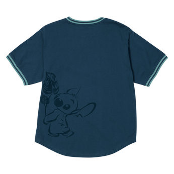 Stitch Patch Unisex Ringer Tee, Image 2