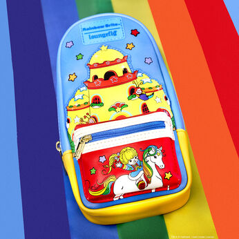 Rainbow Brite™ Color Castle Stationery Mini Backpack Pencil Case, Image 2