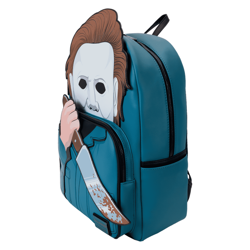 Halloween Michael Myers Cosplay Glow Full-Size Backpack, , hi-res view 4