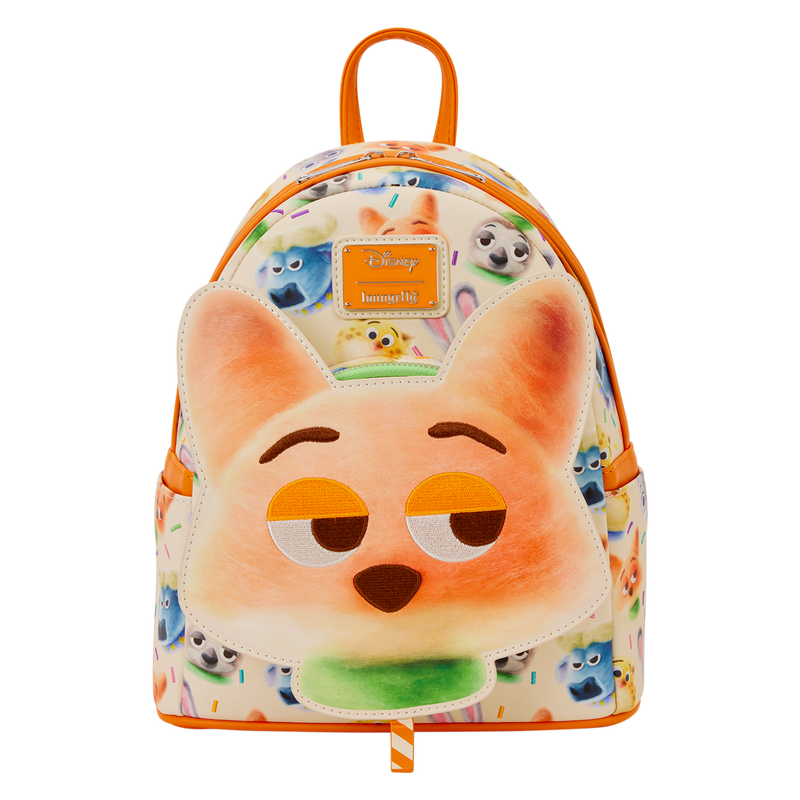 Zootopia 2 Nick Wilde Cotton Candy Cosplay All-Over Print Mini Backpack, , hi-res view 1