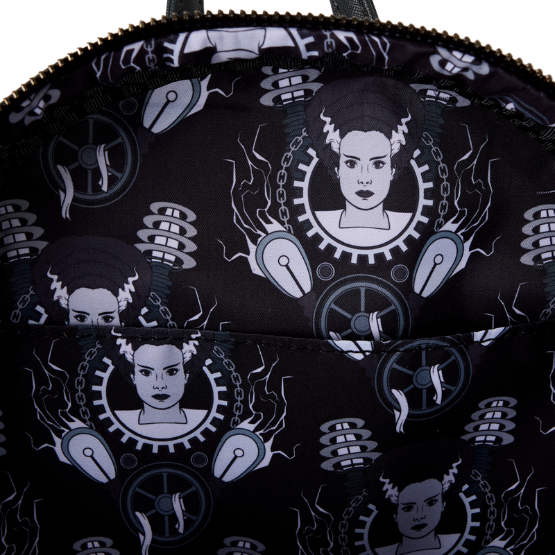 Universal Monsters Exclusive The Bride Of Frankenstein Glow Mini Backpack, , hi-res view 7