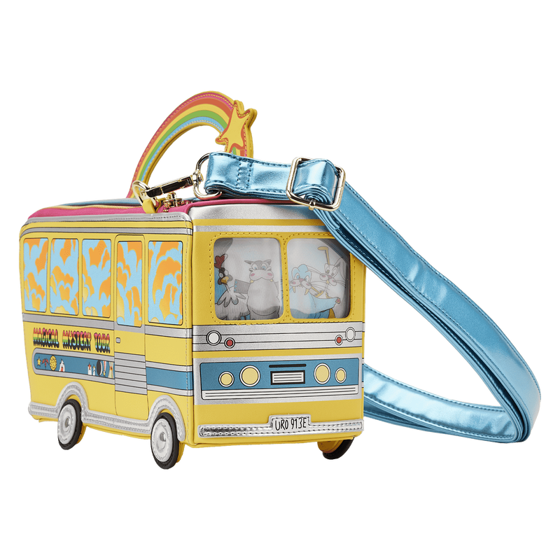 The Beatles Magical Mystery Tour Bus Crossbody Bag, , hi-res image number 3
