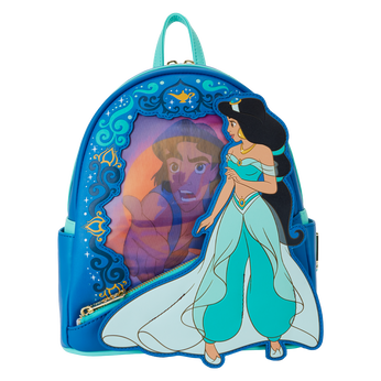 Aladdin Princess Jasmine Lenticular Mini Backpack, Image 1