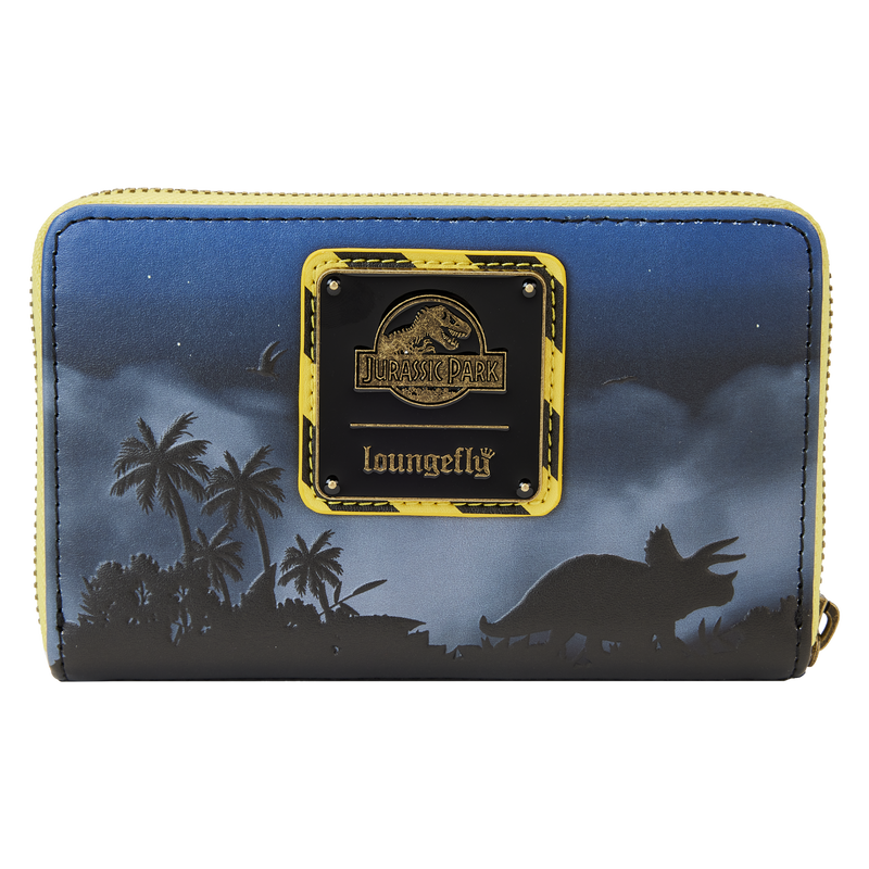 Jurassic Park 30th Anniversary Dino Moon Glow Zip Around Wallet, , hi-res image number 4