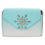 Exclusive - Elsa Snowflake Glitter Crossbody Bag, , hi-res view 1