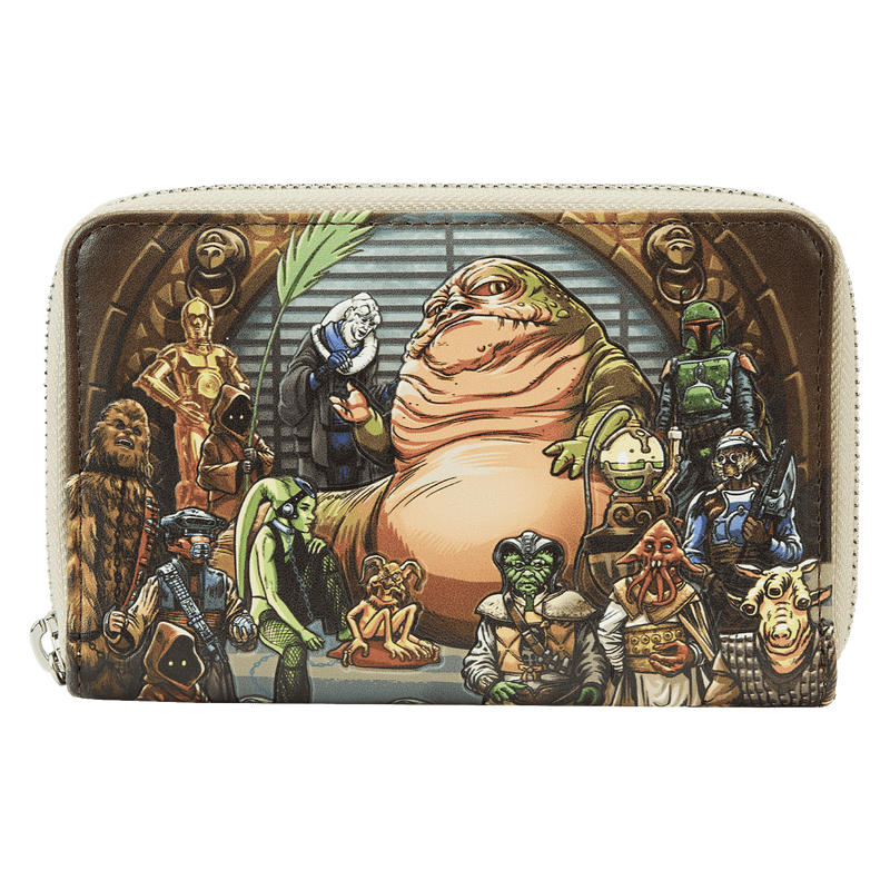 Star Wars: Return Of The Jedi Jabba’s Palace Zip Around Wallet, , hi-res image number 1