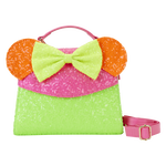 Minnie Mouse Exclusive Color Block Neon Sequin Crossbody Bag, , hi-res view 1