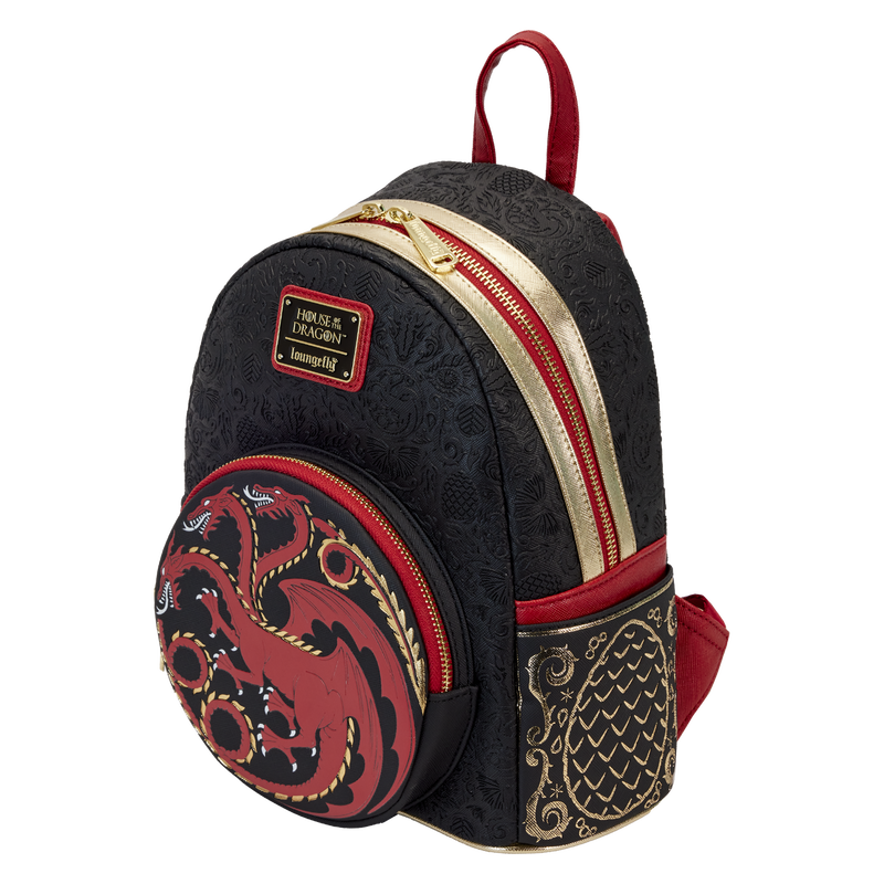 danielle nicole game of thrones house targaryen mini backpack House of the Dragon All-Over Print House Targaryen Sigil Mini Backpack
