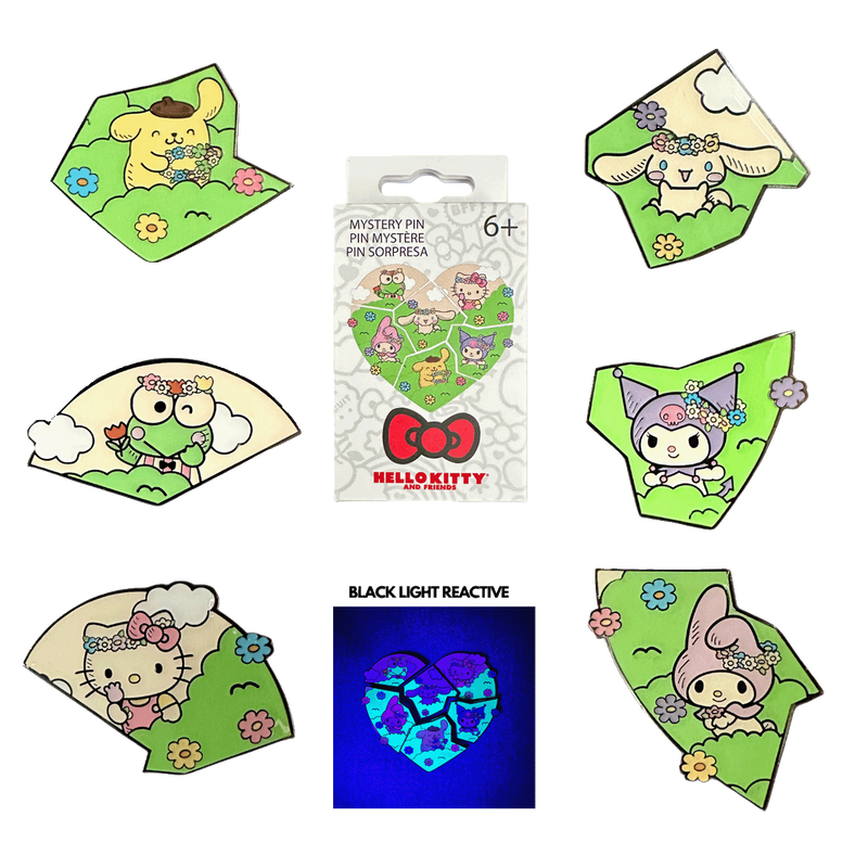Hello Kitty And Friends Flower Crown Puzzle Blind Box Pin - Sanrio, , hi-res view 1