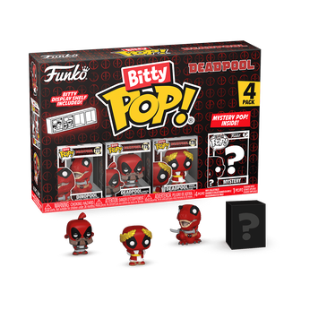 Bitty Pop! Deadpool 4-Pack Series 3, Image 1