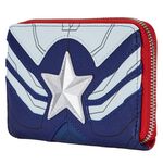 Falcon Captain America Cosplay Zip Around Wallet, , hi-res image number 3