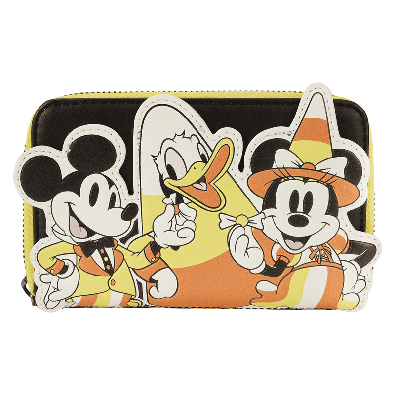 Mickey & Friends Candy Corn Zip Around Wallet, , hi-res view 1