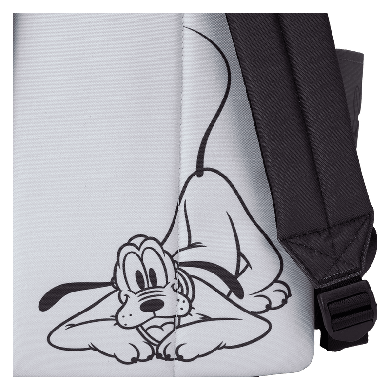 Mickey & Friends Canvas Nylon Full-Size Backpack, , hi-res view 7