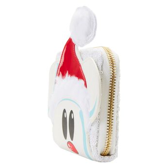 Exclusive - Mickey Mouse Sequin Snowman Zip Around Wallet, Image 2