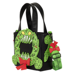 The Nightmare Before Christmas Man-Eating Wreath Glow Mini Tote Crossbody Bag, , hi-res view 3