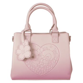 Stitch & Angel Cherry Blossom Heart Crossbody Bag, Image 1
