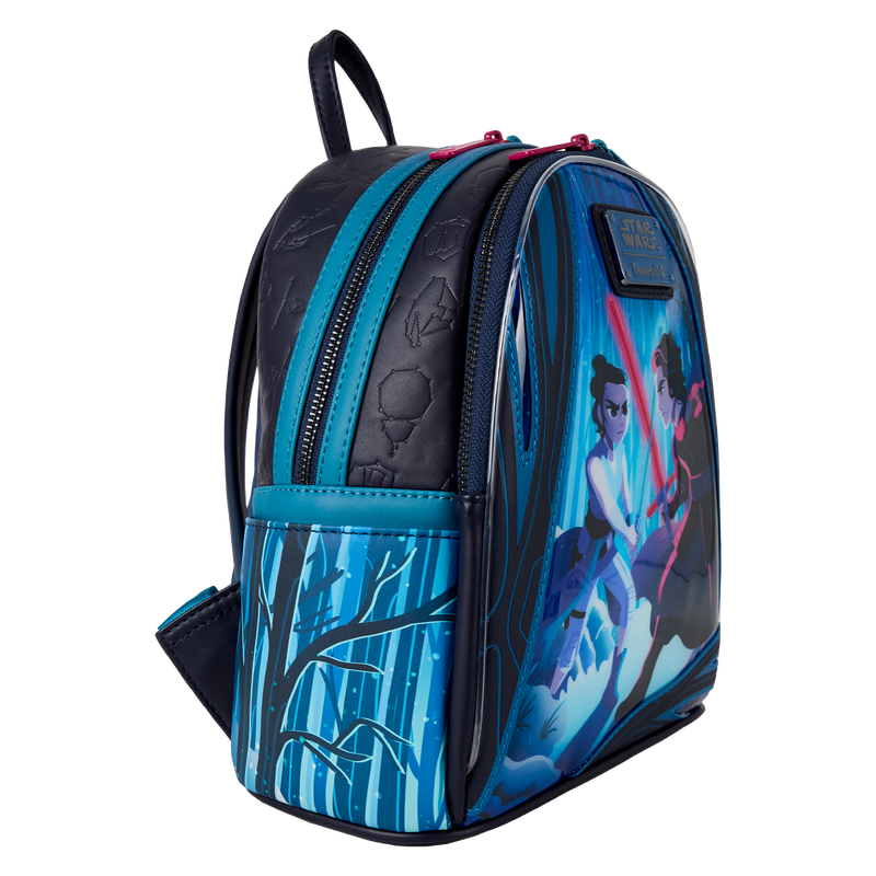 Star Wars: The Force Awakens Rey & Kylo Ren Light Up Mini Backpack, , hi-res view 6