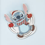 Stitch Holiday Snow Angel 3" Collector Box Pin, , hi-res view 5