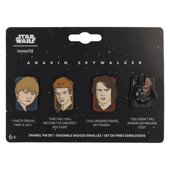STAR WARS&trade; Exclusive Anakin Skywalker&trade; 4-Pack Pin Set, , hi-res view 1