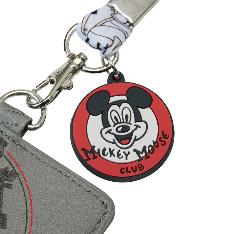 Buy Disney100 Mickey Mouse Club Lanyard with Card Holder at Loungefly.