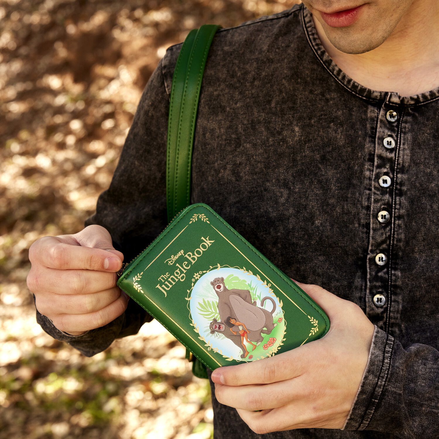 Buy The Jungle Book Zip Around Wallet at Loungefly.